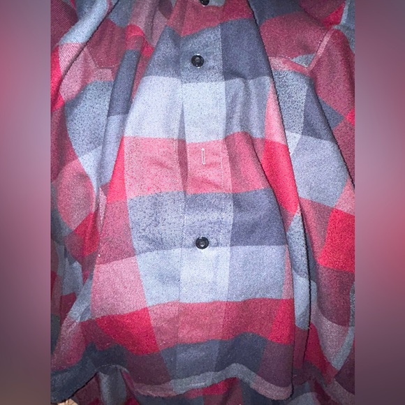 Yago GUC Mens 3XL Flannel Long Sleeve Plaid Shirt (Missing Bottom Button) - Picture 3 of 5